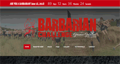 Desktop Screenshot of barbarianchallenge.com